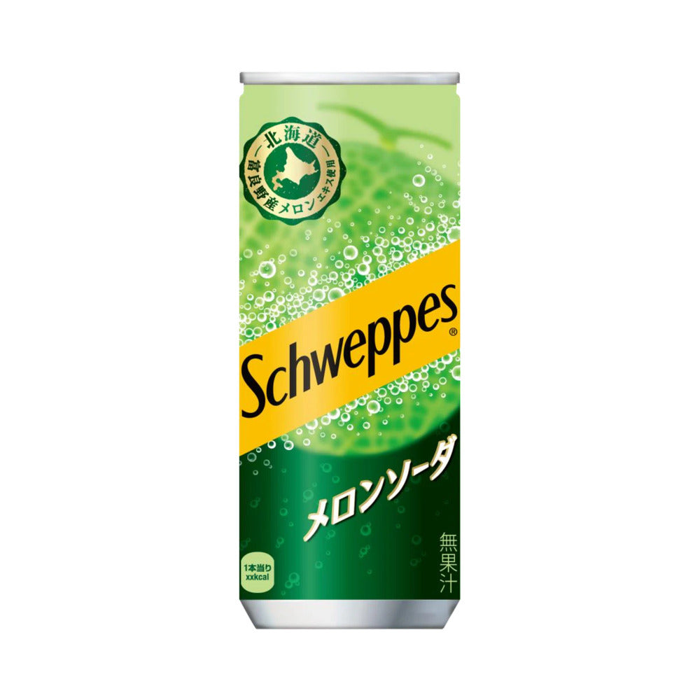 Schweppes JP Melon Soda Can 250ml