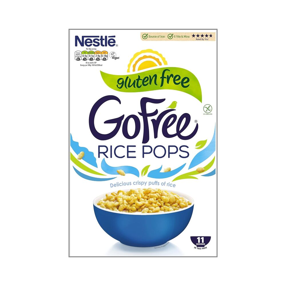 Nestle Rice Pops (Crispies) Gluten Free 350g