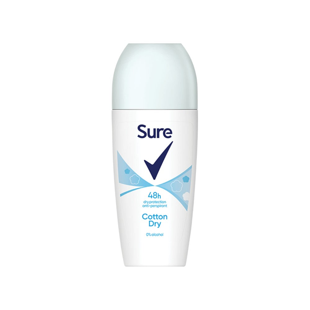 Sure Antiperspirant Roll-on Women's Cotton Dry 50ml