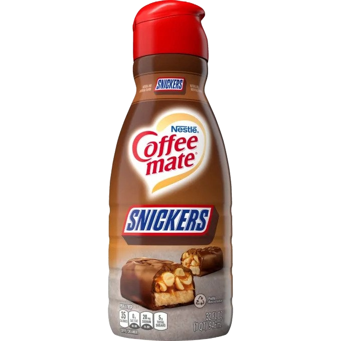 Nestle Coffee Mate Snickers Creamer 32oz (946ml)