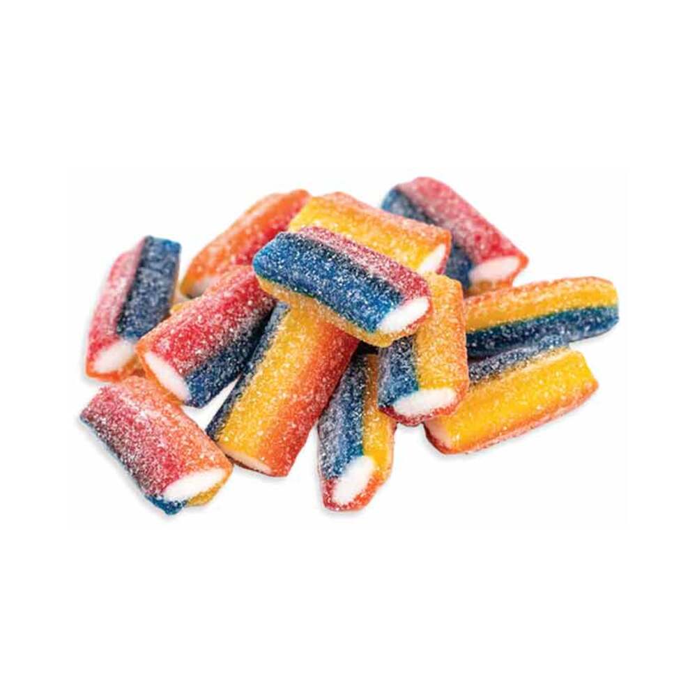 Gerrit Broadway Sour Rainbow Sticks Bulk 2.2lb (1kg)