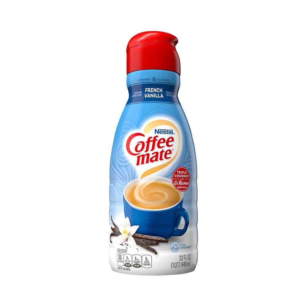 Nestle Coffee Mate Liquid French Vanilla 32oz (946ml)