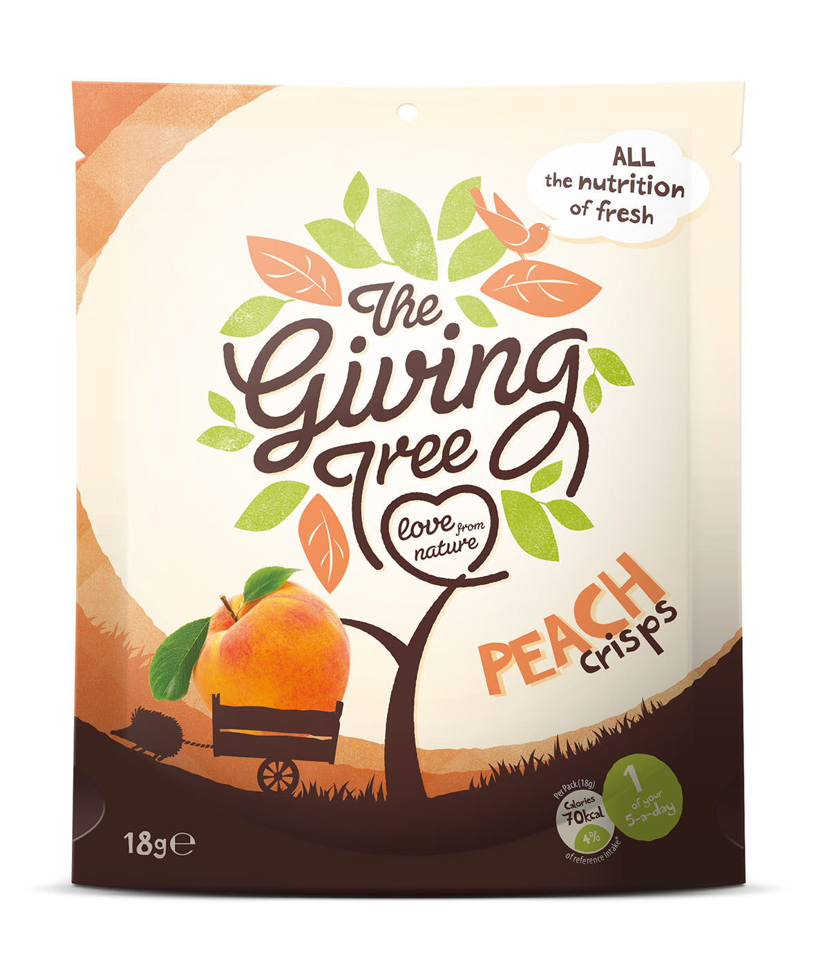 The Giving Tree Freeze Dried Peach 18g