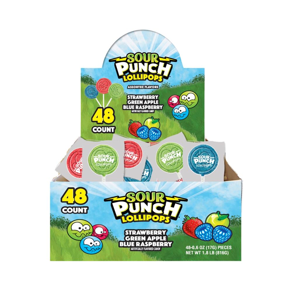 Sour Punch Pops 17g
