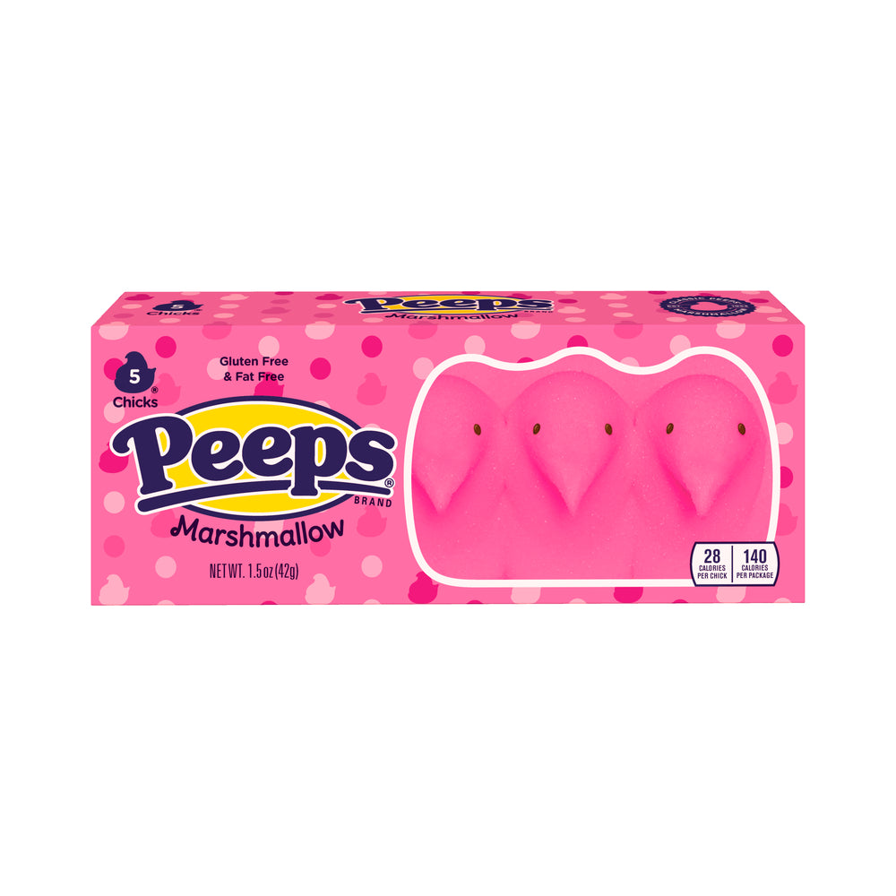 Peeps Easter Pink Chicks Marshmallow 1.5oz (43g)