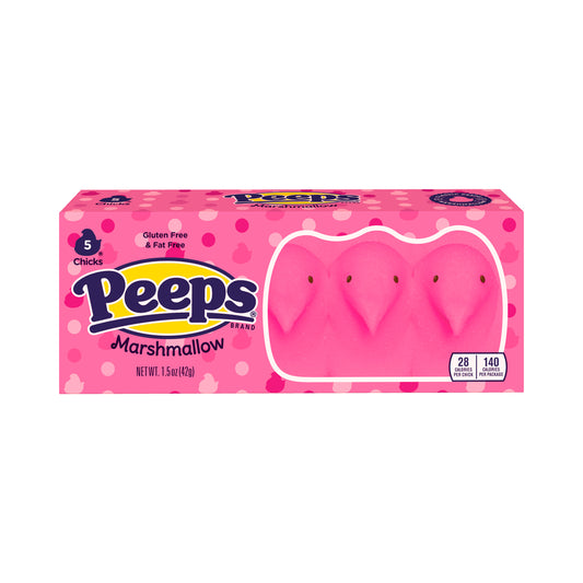 Peeps Easter Pink Chicks Marshmallow 1.5oz (43g)