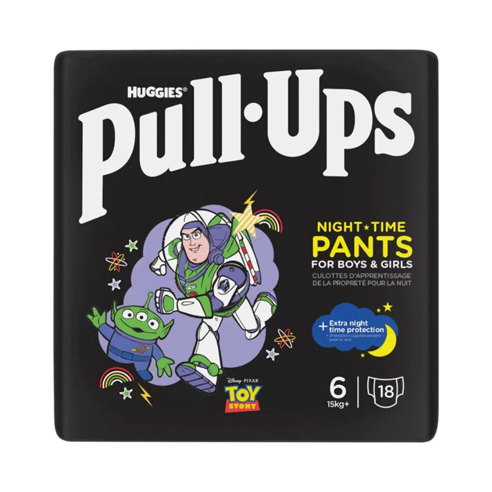 Huggies Pull Ups Trainers Night Time Size 6