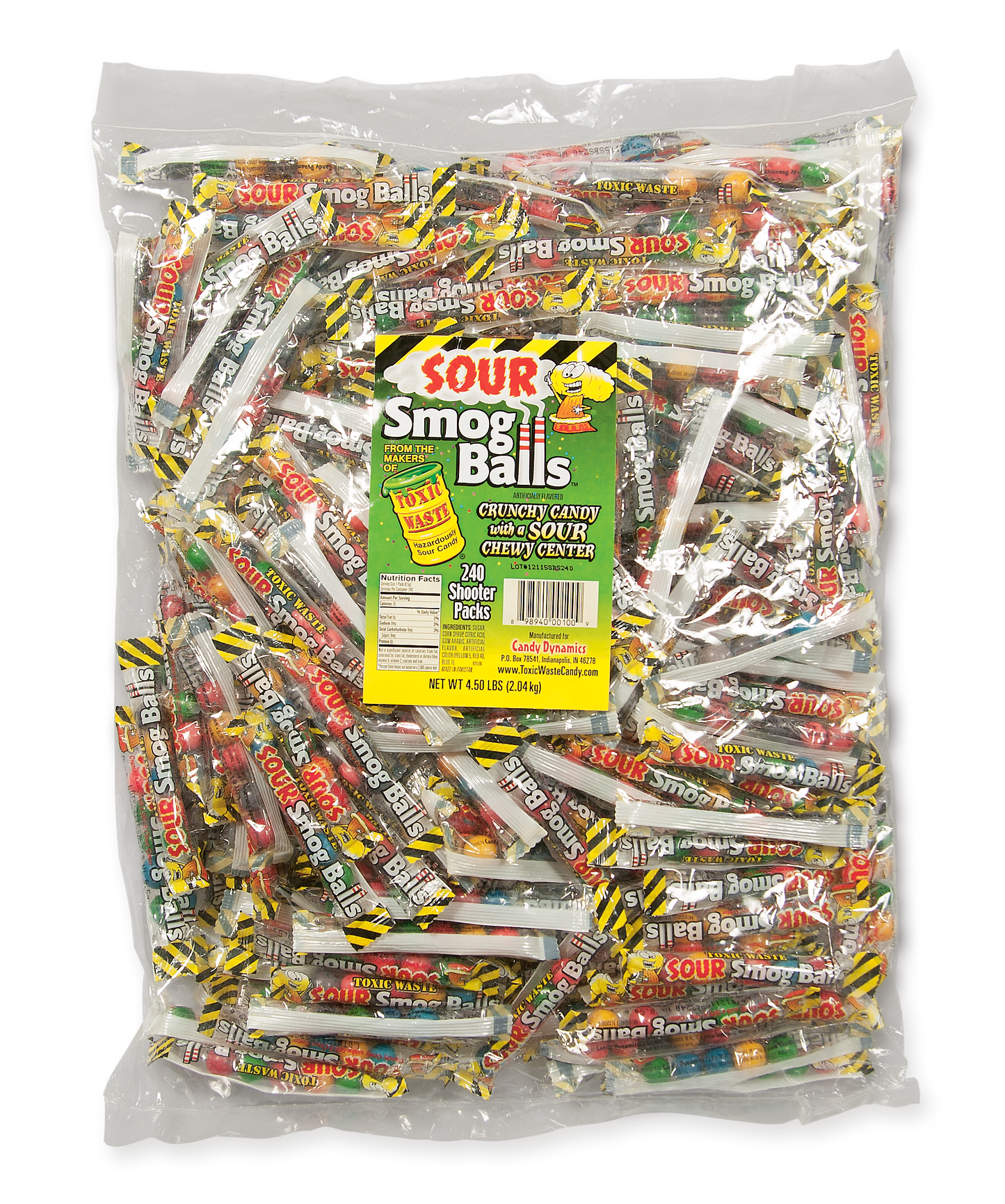 Toxic Waste Bulk Smog Balls 240ct