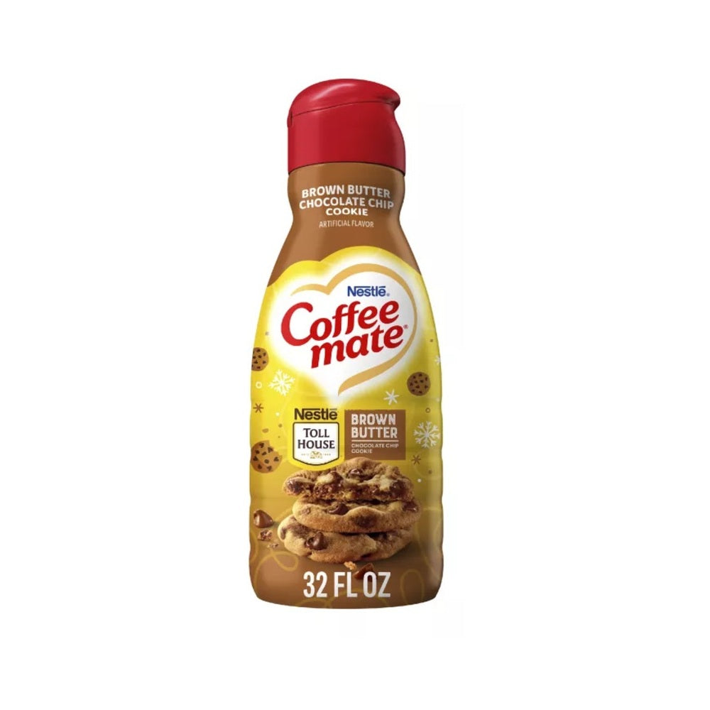 Nestle Coffee Mate Brown Butter Chocolate Chip Cookie Creamer 32oz (946ml)