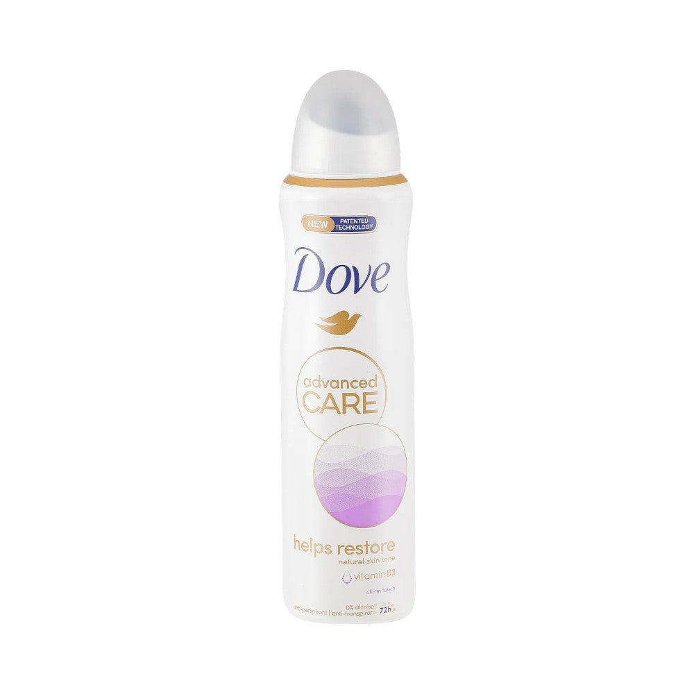 Dove AC AP Spray Clean Touch 72 Hour 150ml