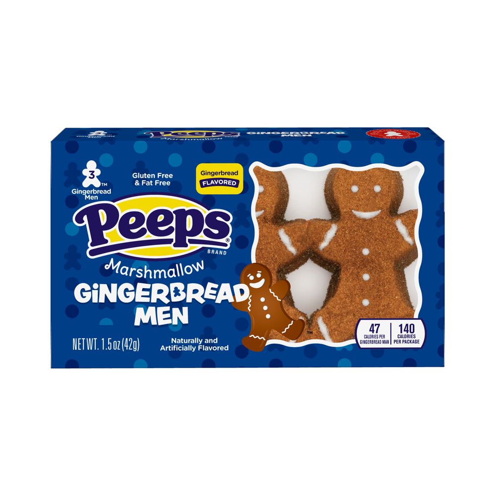 Peeps Xmas Gingerbread Men Marshmallow 1.5oz (43g)