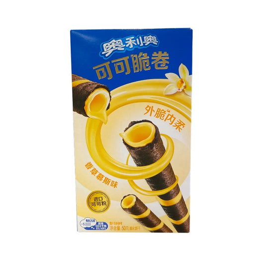 Oreo Crispy Roll Vanilla Mousse 50g