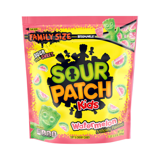 Sour Patch Kids Watermelon Family Pack 1.8Lbs (816g)