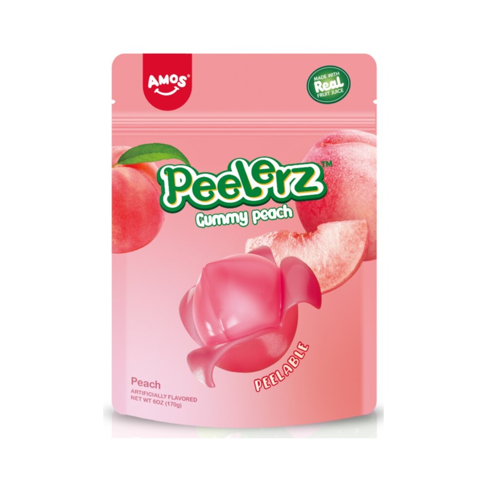 Amos Peelerz Peach 6oz (170g)