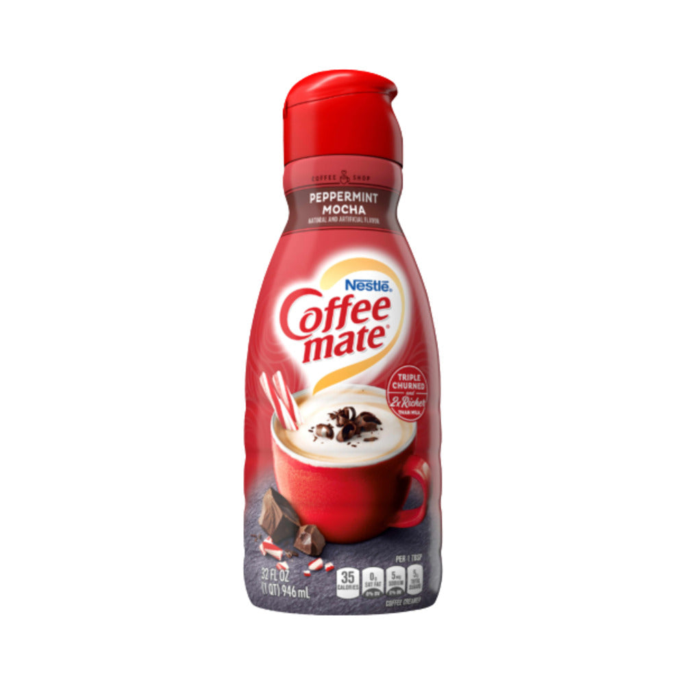 Nestle Coffee Mate Peppermint Mocha Creamer 32oz (946ml)