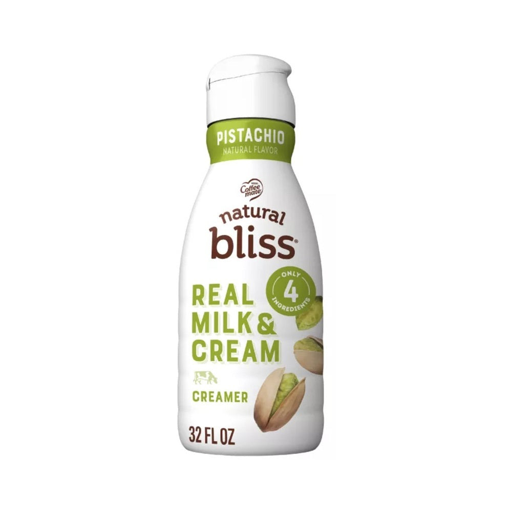 Nestle Coffee Mate Natural Bliss Pistachio Flavoured Creamer 32oz (946ml)
