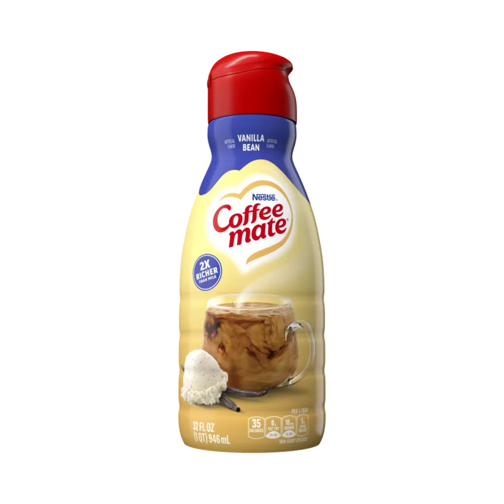 Nestle Coffee Mate Vanilla Bean 32oz (946ml)