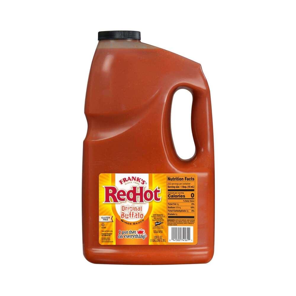 Frank's Red Hot Original Buffalo Wing Sauce 3.78L (1 Gallon)