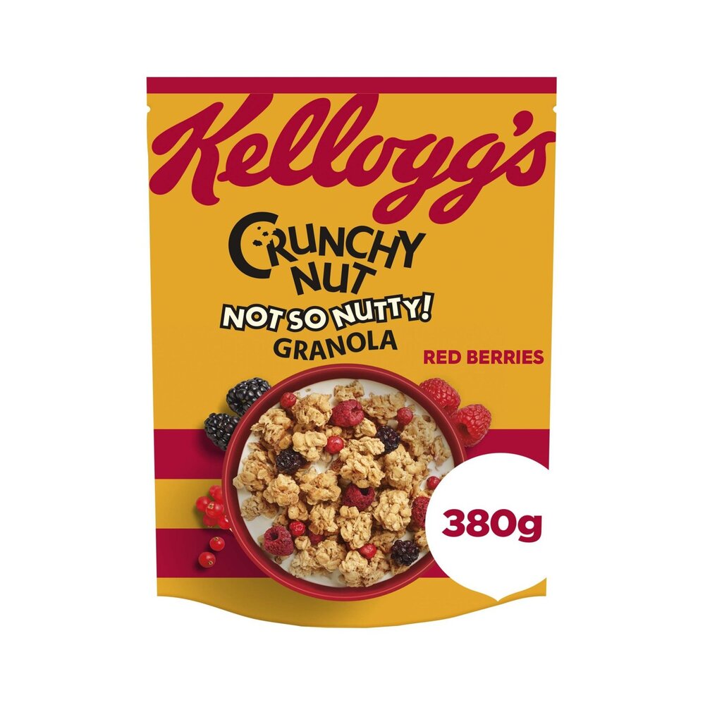 Kellogg's Crunchy Nut Not So Nutty Granola - Red Berry 380g