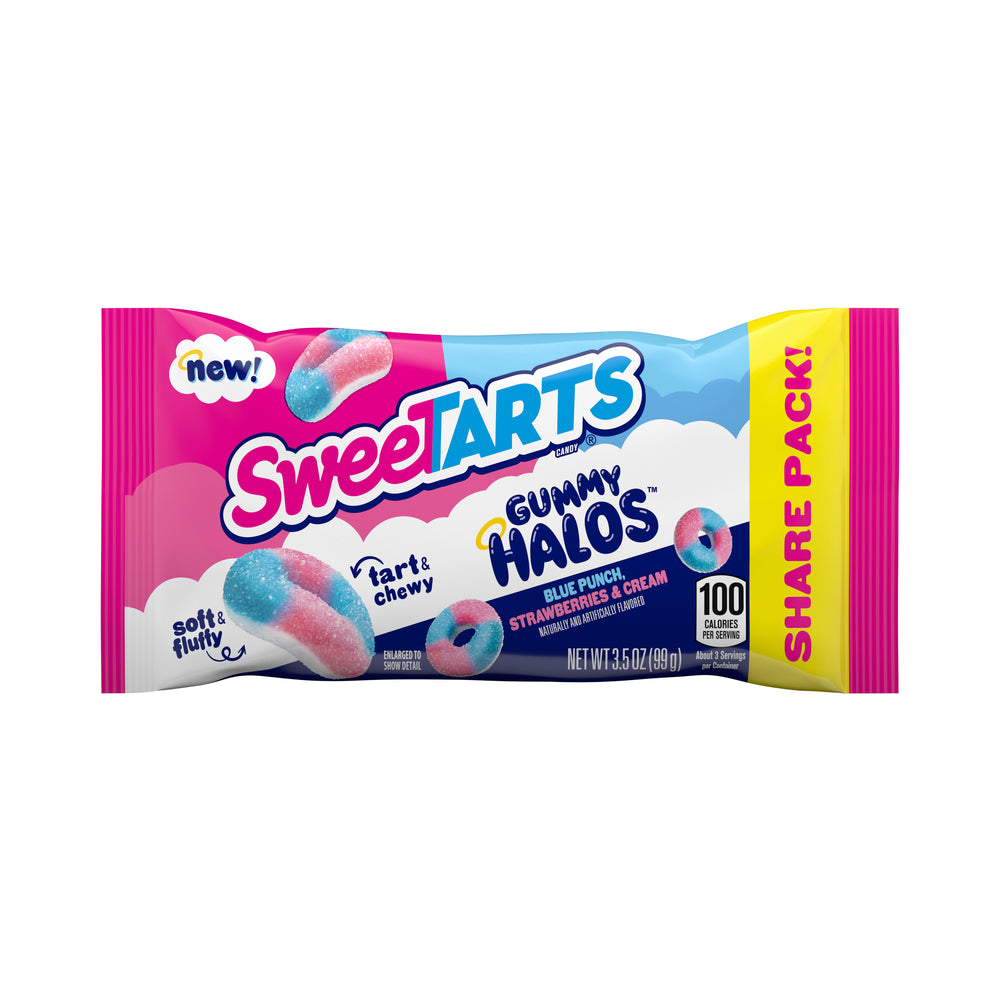 Sweetarts Gummy Halos Share Pack 3.5oz (99g)