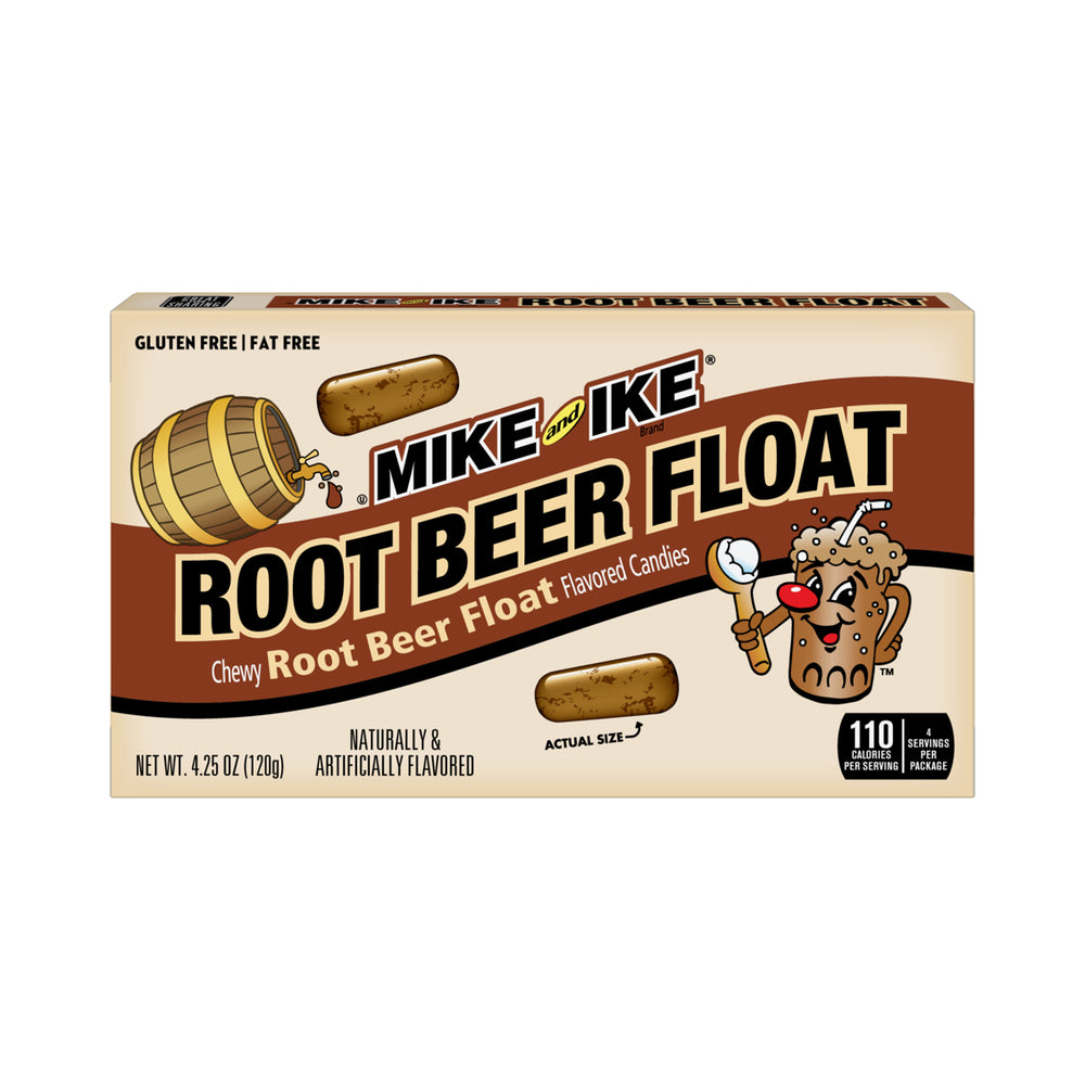Mike & Ike Theatre Box Root Beer Candy 4.25oz (120g)