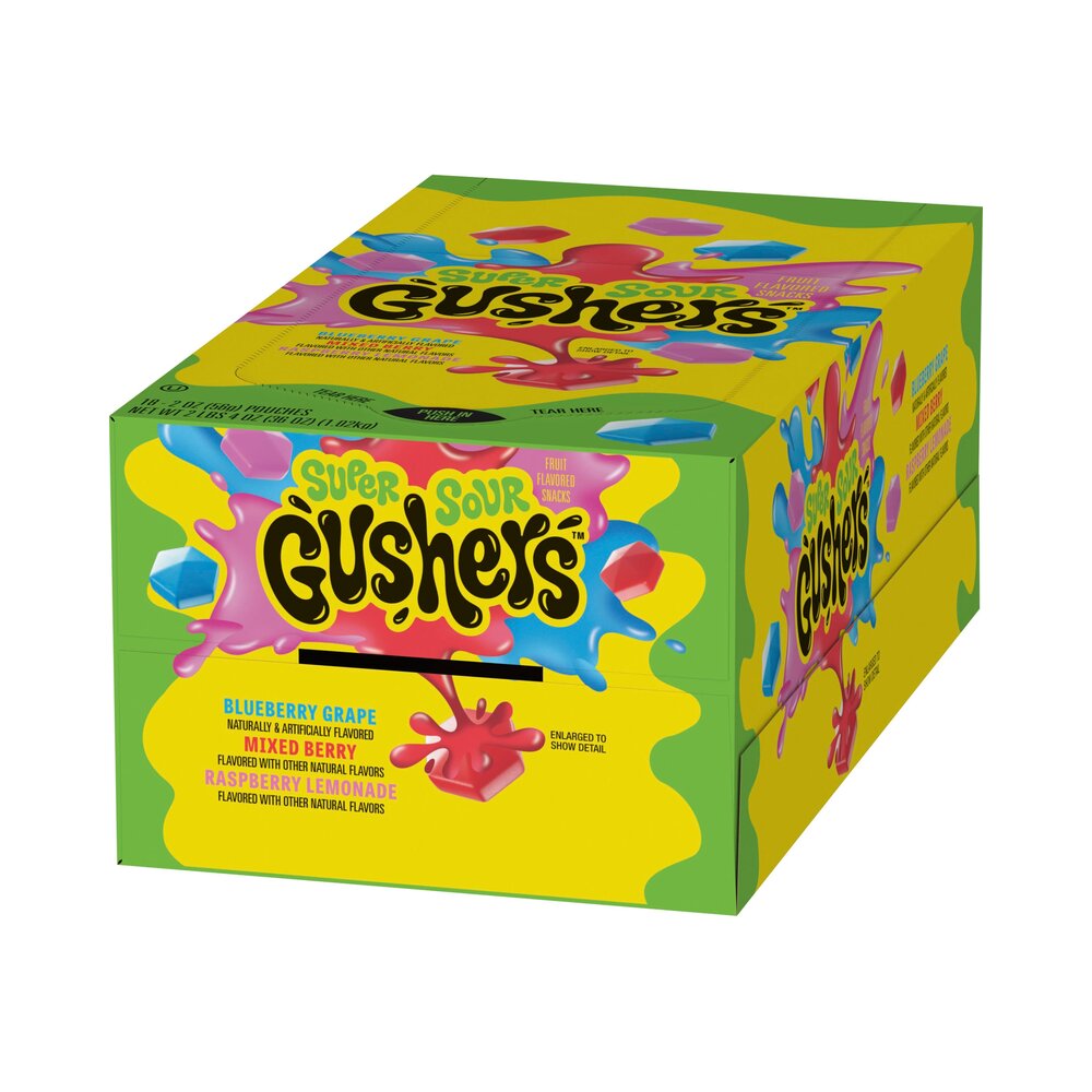 Gushers Super Sour Berry Pouch 2oz (56g)