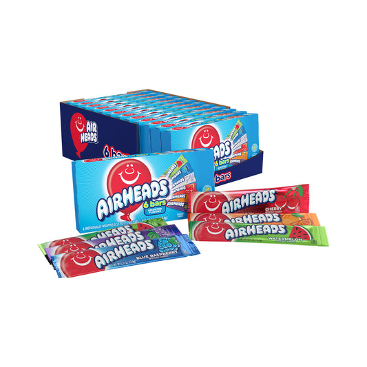 Airheads Assorted Flavours Theater Box 3.3oz (94g)