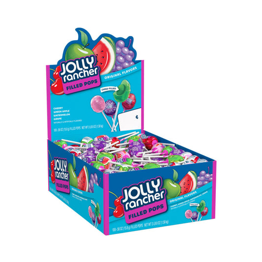 Jolly Rancher Fruit Chews Pops Filled 0.56oz (15.8g)