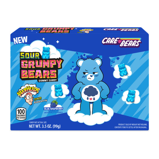 Warheads Grumpy Bears Theater Box 3.5oz (99g)