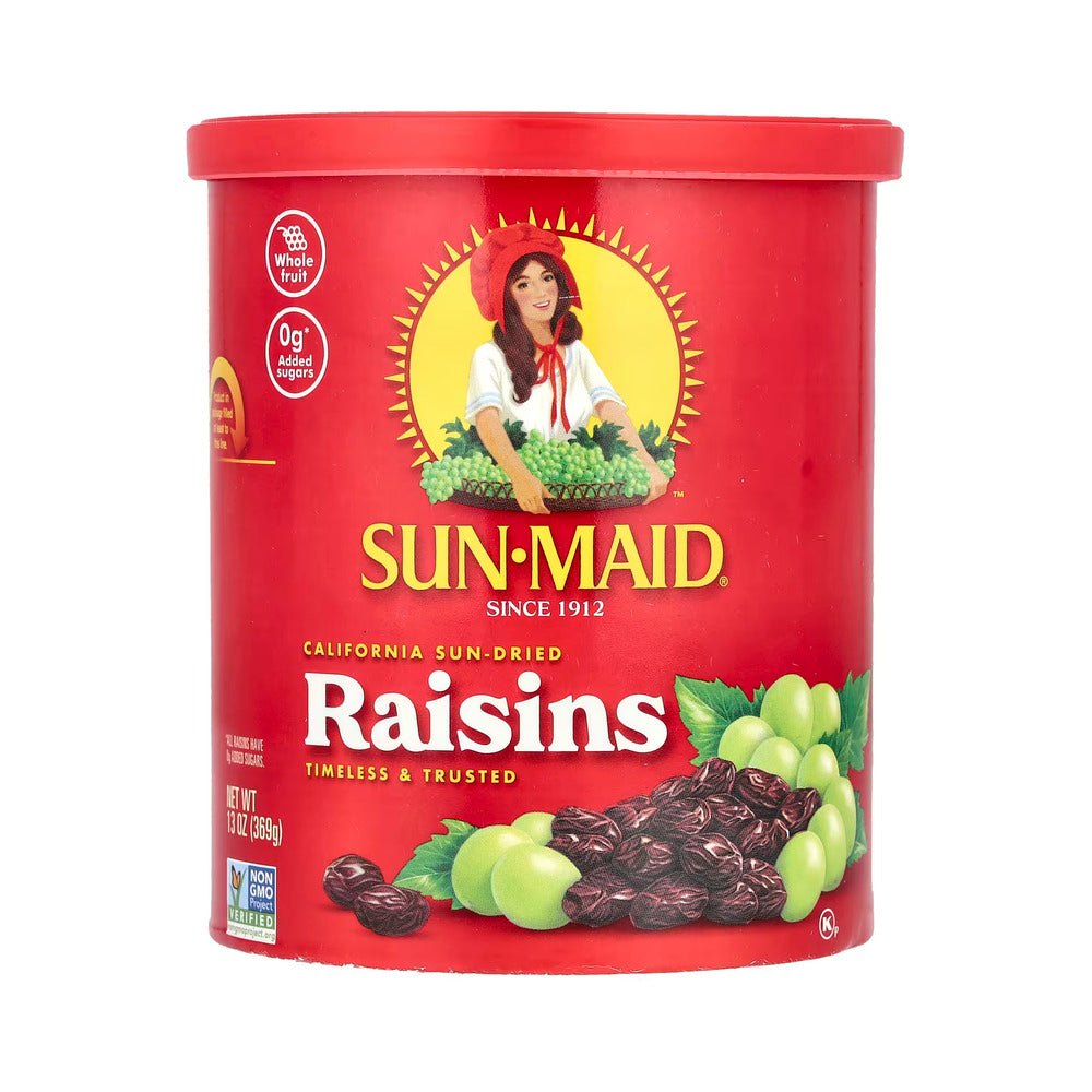 Sunmaid California Sun Dried Raisins Tub 13oz (369g)