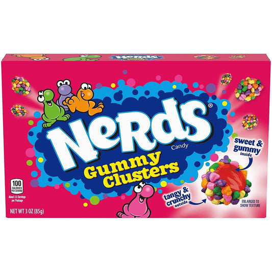 Nestle Nerds Clusters Theater Box 3oz (85g)