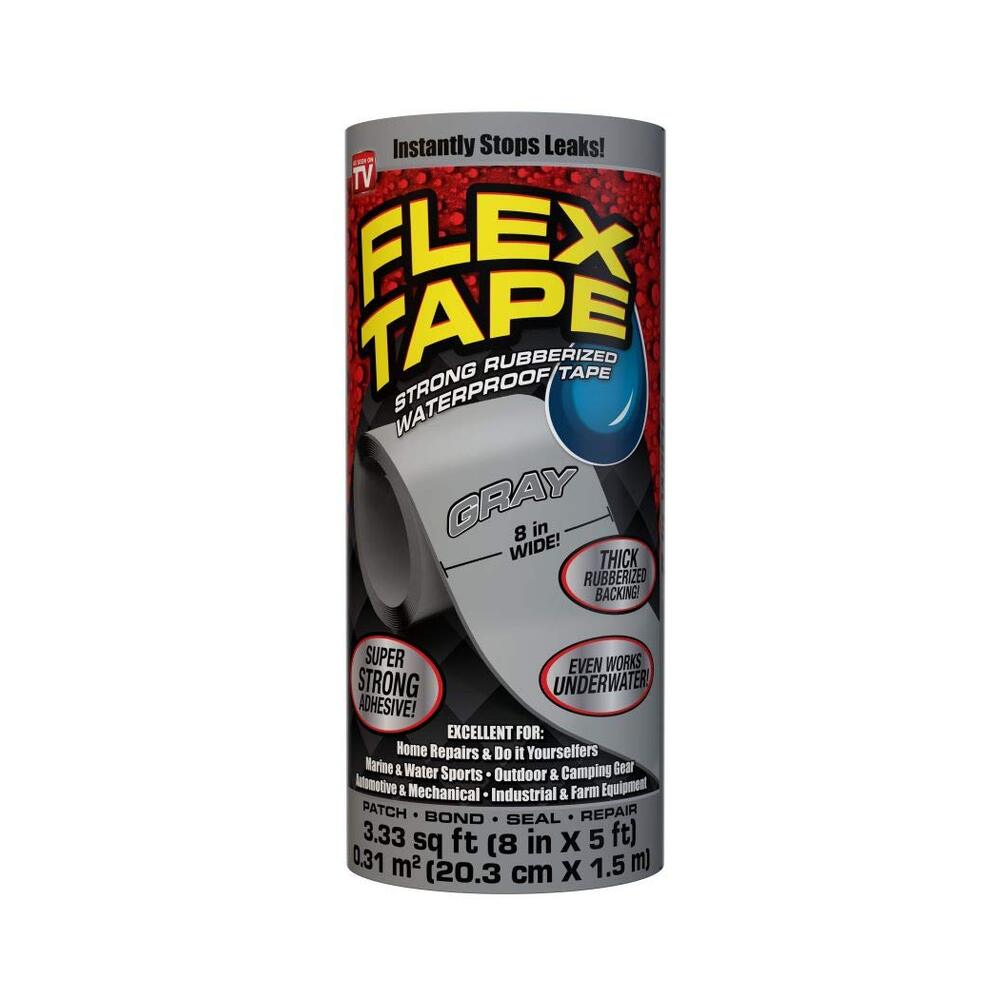 Flex Tape Gray 20.3cm x 1.5m