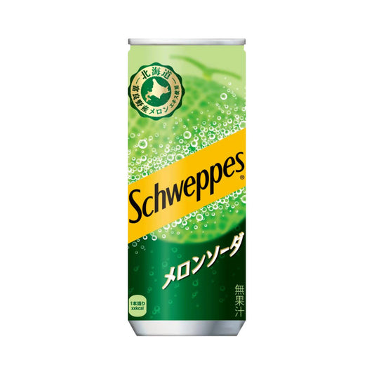 Schweppes JP Melon Soda Can 250ml