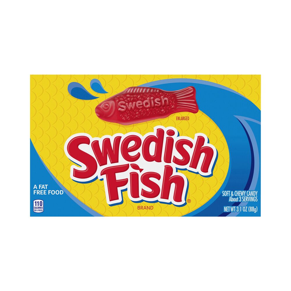 Swedish Fish Candy Theater Box 3.1oz (88g)