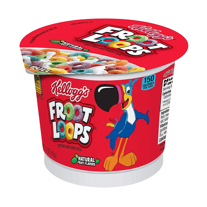 Kellogg’s Froot Loops Cup 1.5oz (42g)