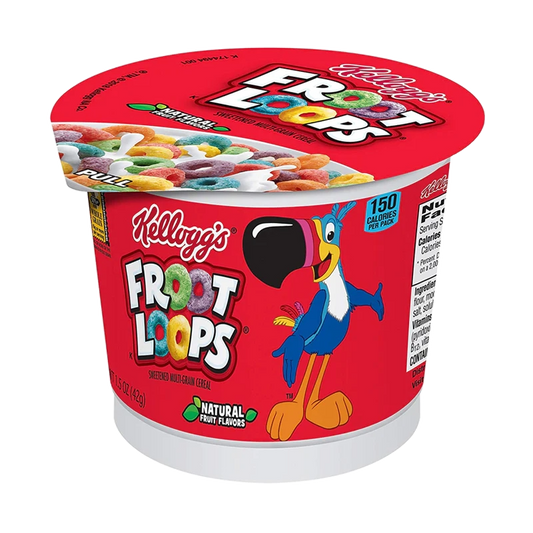Kellogg’s Froot Loops Cup 1.5oz (42g)