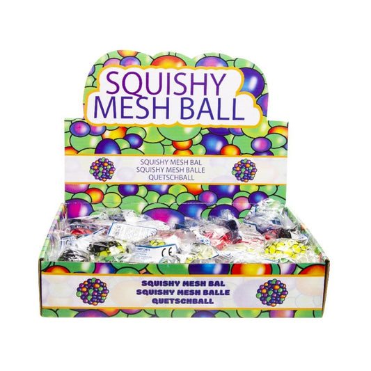 NoveltiesRus Squishy Mesh Ball Full Colour