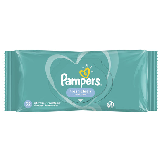 Pampers Wipes Fresh Clean 52s