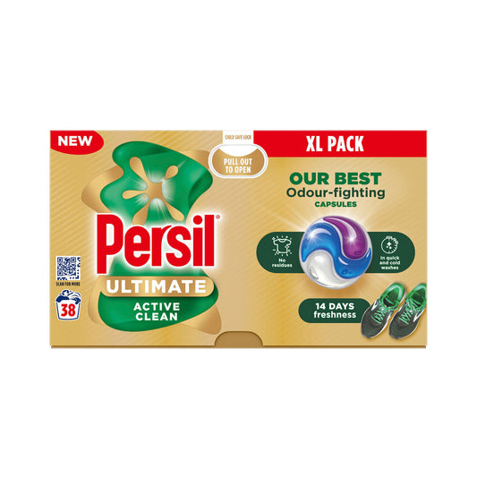 Persil Capsules Ultimate Active Clean 38's