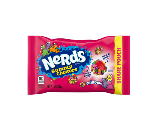 Nestle Nerds Rainbow Gummy Clusters 3oz (85g)