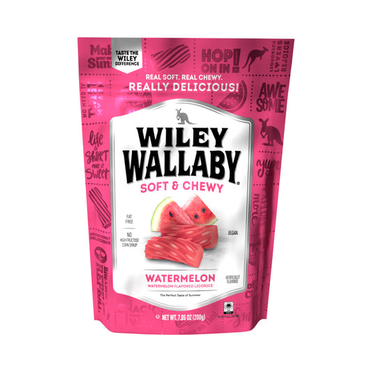 Wiley Wallaby Watermelon Licorice 7.05oz (200g)