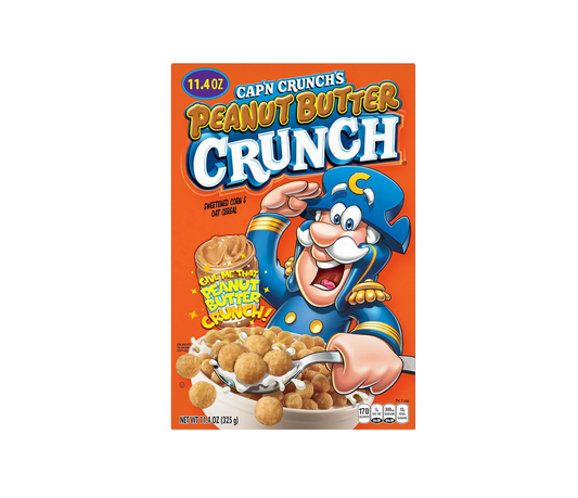 Quaker Captain Crunch Peanut Butter 11.4oz (325g)