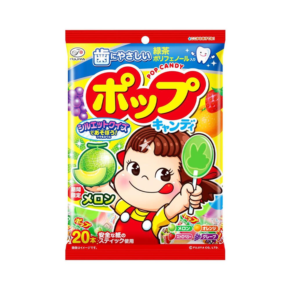 Fujiya Pop Candy Mix Fruits Flavour 128g