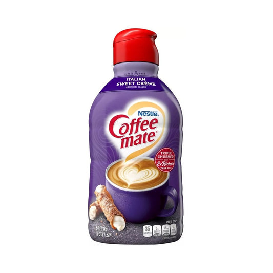 Nestle Coffee Mate Italian Sweet Creamer 64oz (1.89L)