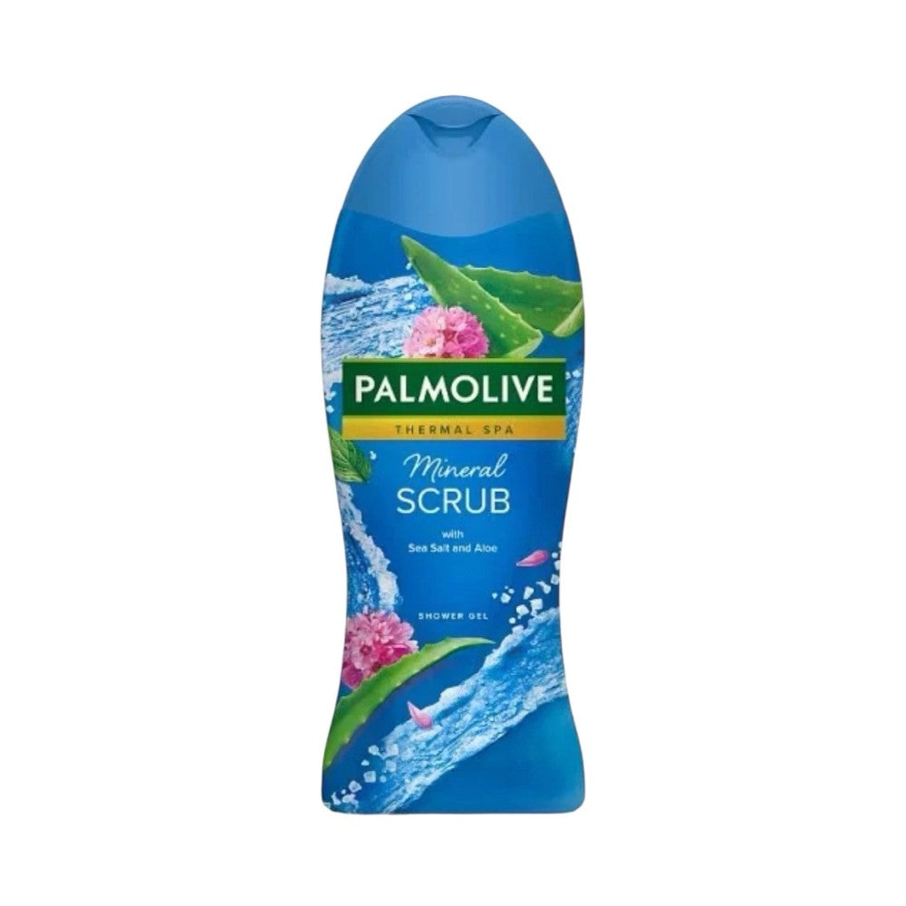 Palmolive Shower Gel Mineral Scrub Sea Salt & Aloe 450ml