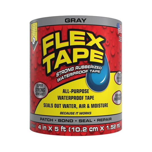 Flex Tape Gray 10.2cm x 1.52m