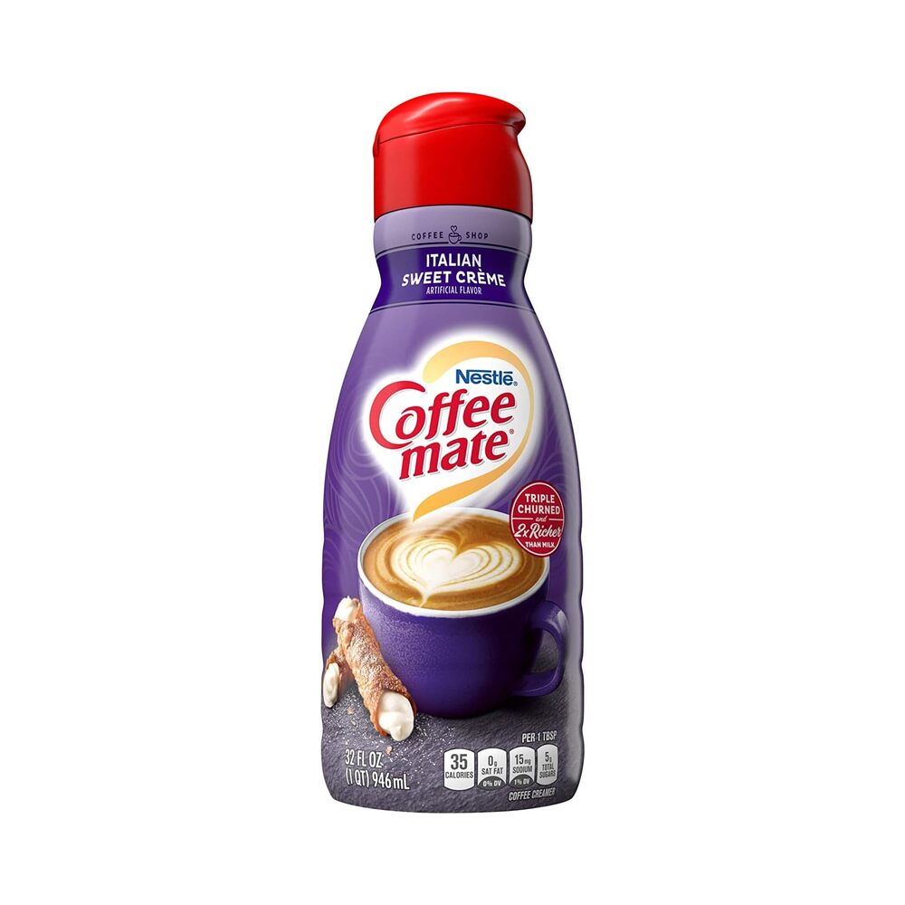 Nestle Coffee Mate Italian Sweet Creamer 32oz (946ml)