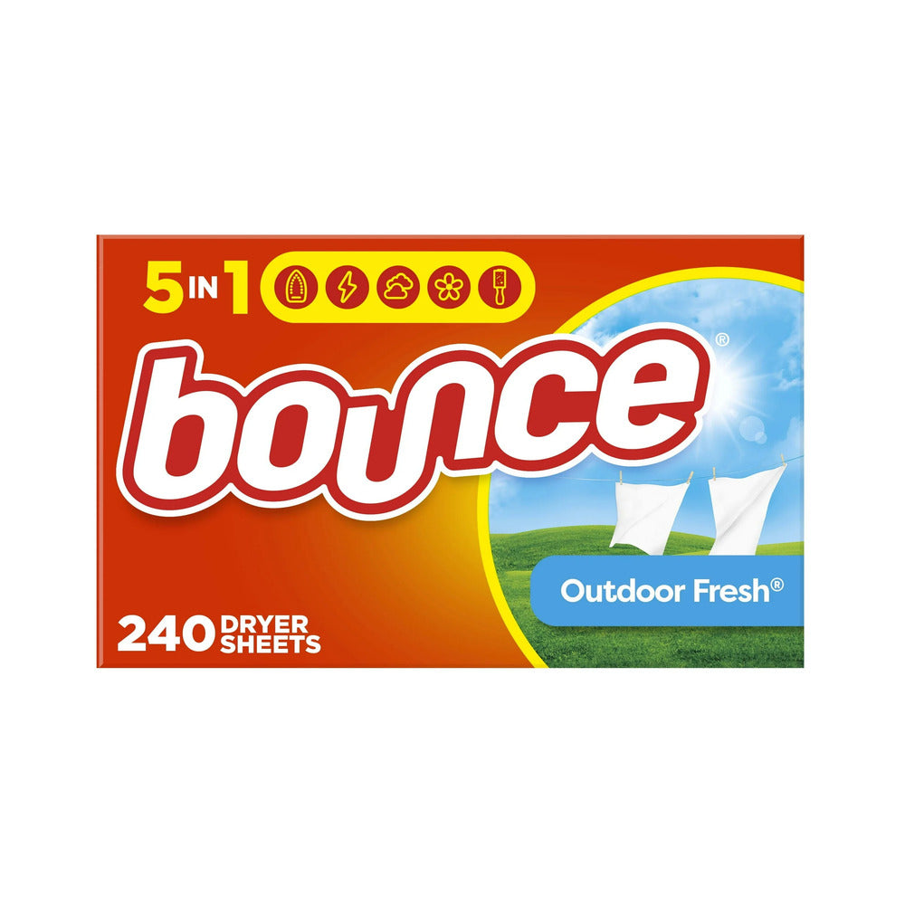 Bounce Dryer Sheet Outdoor Fresh 240’s