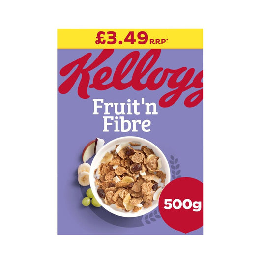 Kellogg's Fruit 'n Fibre PM £3.49 500g