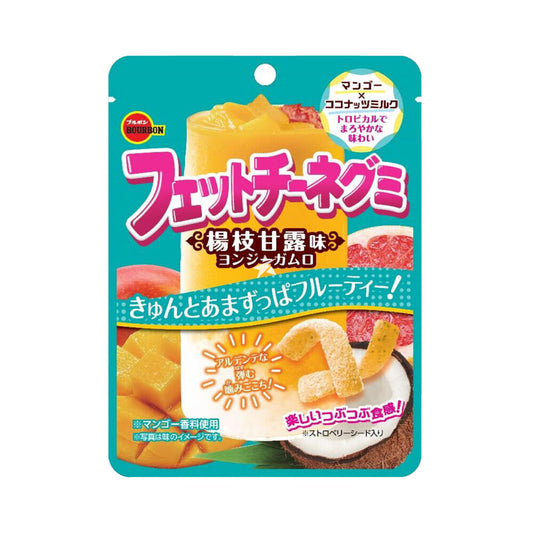 Bourbon Fettuccine Gummi Mango Pomelo Coconut 50g